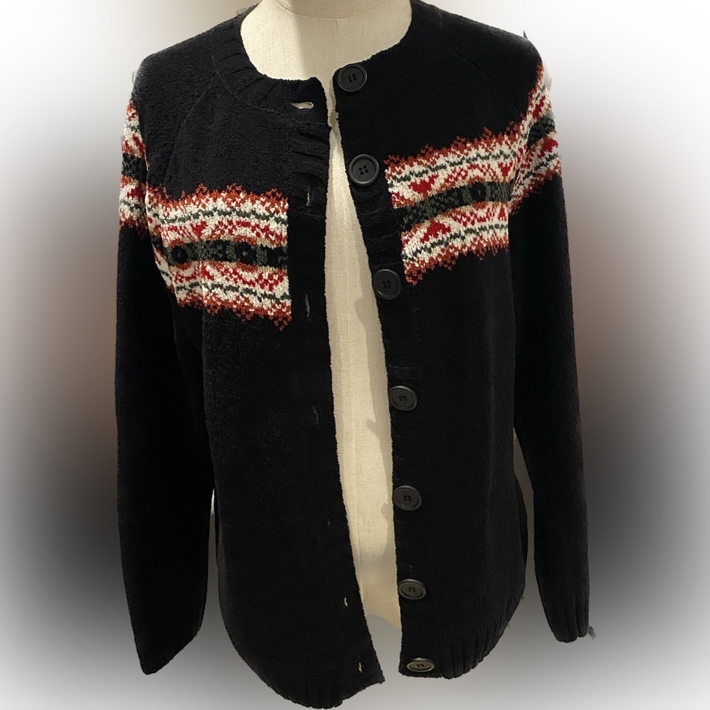 Erika BUTTON UP Sweater Size, M